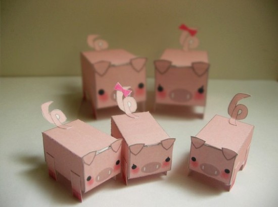 Candy Box Pig Family